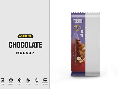 Chocolate Vol.1 Mockup biscuit brown brown mockup chocolate chocolate mockup food mockup sweets mockup