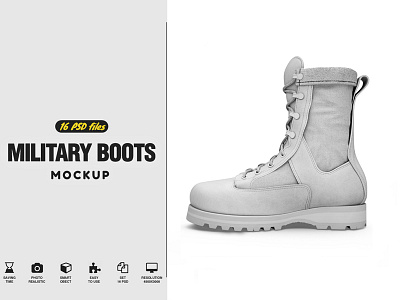 Military Boots Mockup alpine boots boots mockup military military boots military boots mockup military mockup