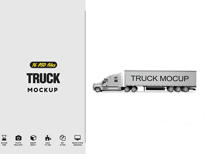 Truck Mockup bus bus mockup car mockup truck truck mockup wrap