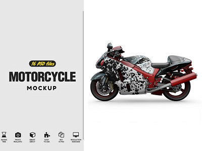 Motorcycle Mockup