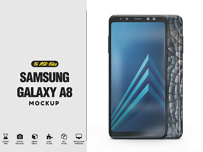 Samsung Galaxy A8 Mockup