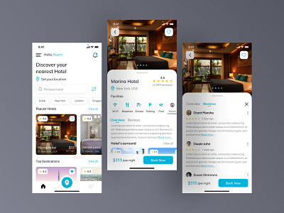 Hotel Booking UI