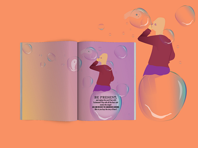 Illustrated Journal art book branding bubble design designs illustration illustration art illustrator journal magazine vibrant