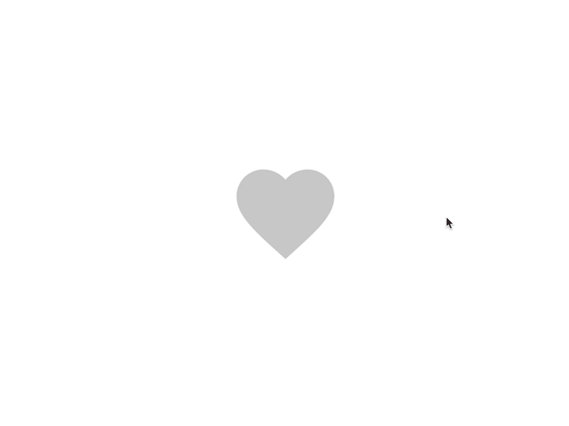 Twitter "Like" Animation animation framer heart like particles twitter