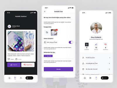 Hakkın Helal Et - HelalApp goodkarmaapp halal helal helalapp mobile mobileapp product design prı ui