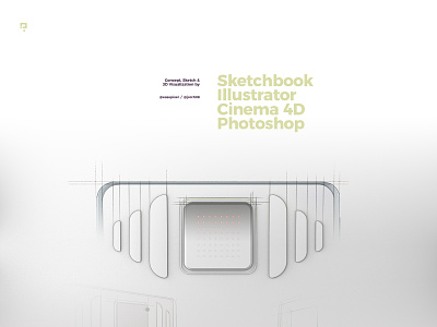 Concept and 3D Visualization (link on description) 3d 3d art cinema 4d cinema4d clean design design illustration industrial design logo modeling product design render