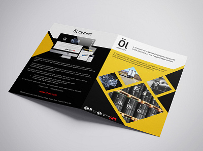 Bi-fold Brochure Designs bifold brochure branding design graphic design leaflet design print design