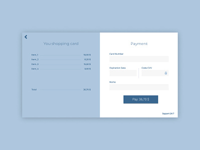 DailyUi_2_card_payment design web