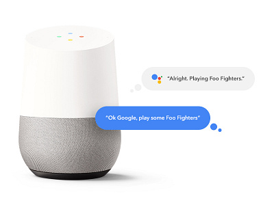 Excited About Google Home by Tony Jones on Dribbble