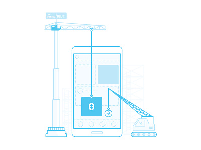 SweetBlue Illustration android bluetooth illustration