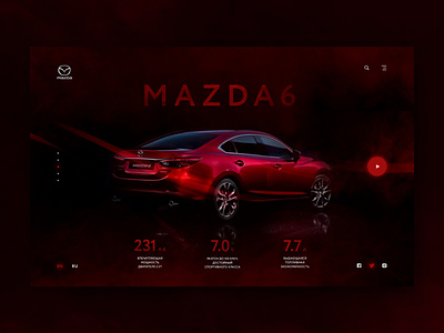 Mazda6 Landing Page