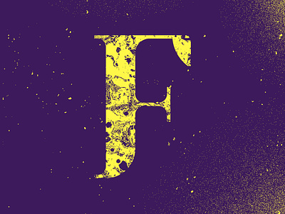 Custom F branding design icon illustration illustrator letter mark