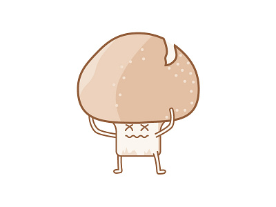 Mushroom atlanta design food georgia illustration illustrator mushroom