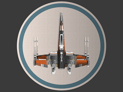 Black X-Wing detailed