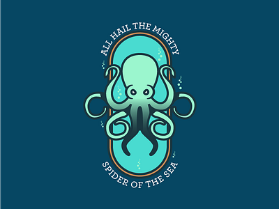 Octopus atl atlanta design illustration illustrator ocean octopus sea water