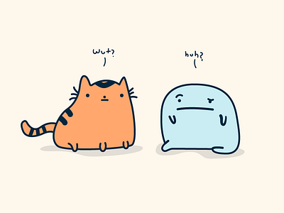 meow splat atl atlanta blob cat characters design illustration illustrator