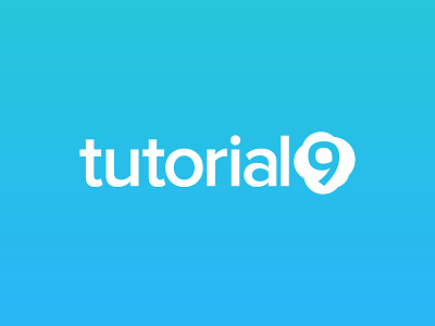 tutorial9 Logo cloud gradient logo