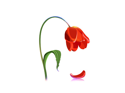 Cheer Up, Bud concept art conceptual design digital floral flower illustration nature photoshop art