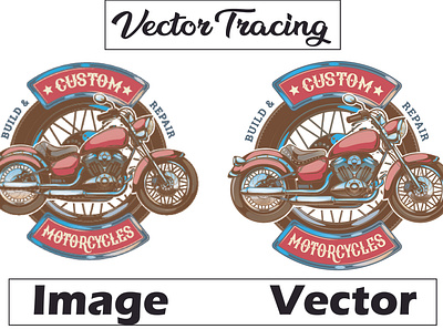 Custom Motorcycle logo redraw/vector tracing adobe illustrator adobe photoshop banner design branding design flyer flyer artwork flyer design icon illustration logo logodesign typography vector vector illustration vectorart vectors