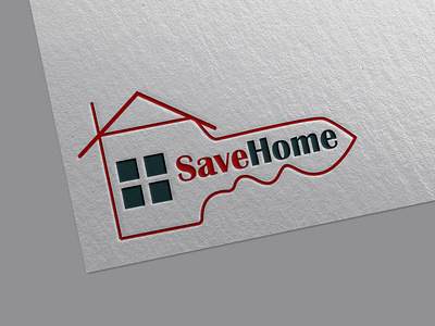 Save Home Logo Design
