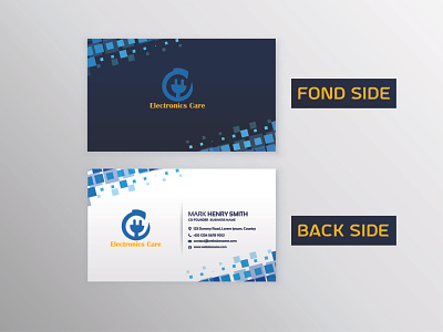 Business Card Design Two Side