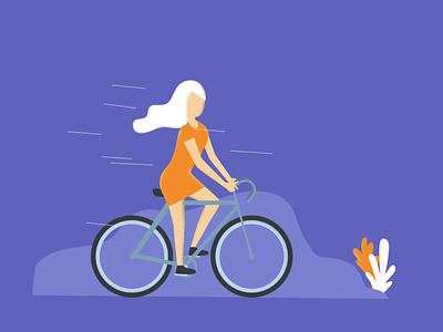 Cycling Girl adobe illustrator art artwork cycle cycling illustraion illustration illustration art illustration design illustration digital illustrations illustrator vector vector art vector artwork
