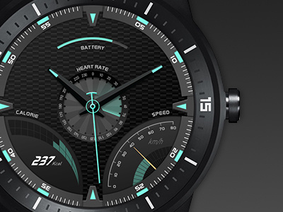 Smart Watch graphic gui watch