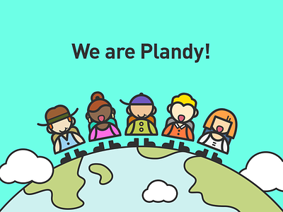 We are Plandy illustation plandy