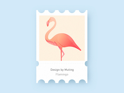 Flamingo graphic