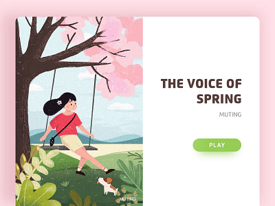 spring colors design illustration spring