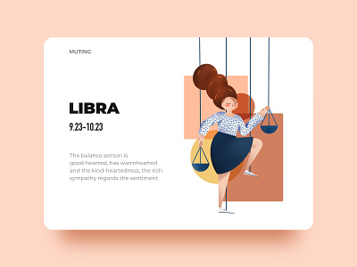Libra colors design graphic illustration libra