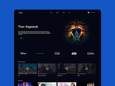 Disney+ - Home Concept