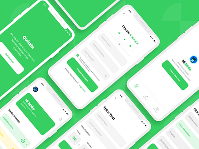 Quizzle app design uiux