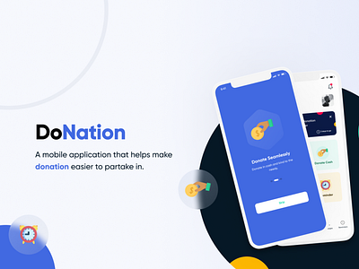 DoNation app design donate donation uiux who
