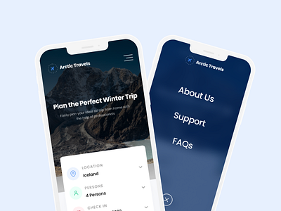 Mobile Responsive — Artic Travels