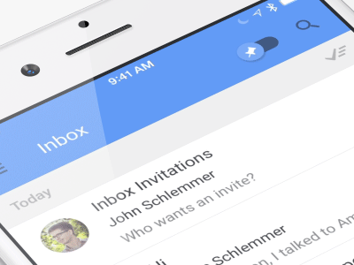Inbox - Pull to Refresh animation gif gmail google inbox