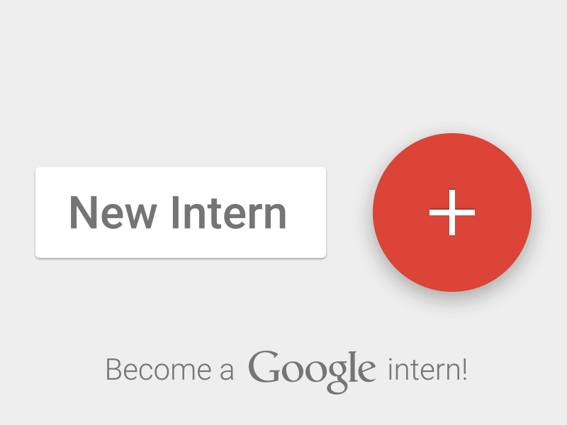 Become a Google intern! after effects animation gif google internship motion playoff
