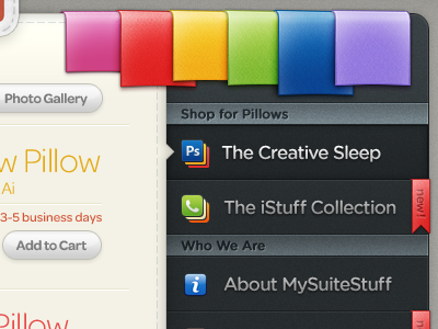 MySuiteStuff Revamp adobe design pillows ui web website