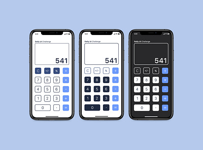 Daily UI Challenge 004 Calculator calculator design product design ui ux