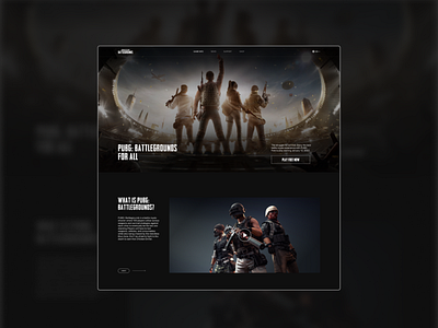 PUBG | Website Redesign 3