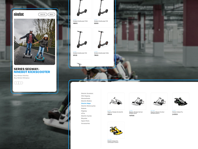 NINEBOT | Website Redesign 5