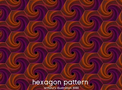 Hexagon design illustration pattern pattern design vector vector illustration