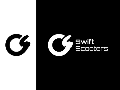 SWIFT SCOOTERS Logo Concept branding graphic design logo