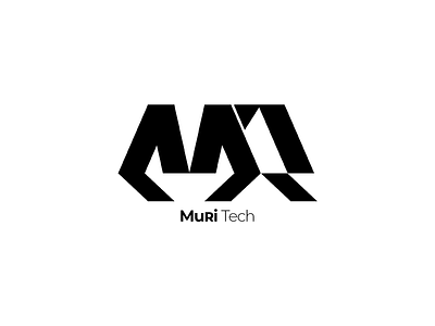 MuRi TECH Logo branding coding design graphic design logo typo typography ux