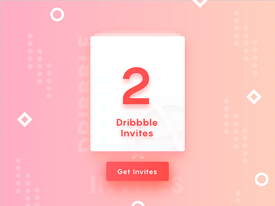 Two Dribbble Invites