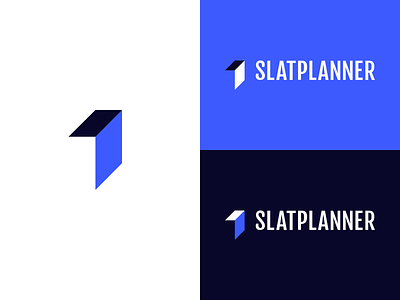 Slatplanner Branding arrow brand branding design icon logo minimal project management vector