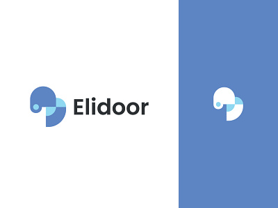 Eli Door branding illustration logo minimalaist logo mobile print product design symbol typography ui web design