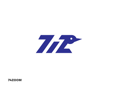 74ZOOM Logo design