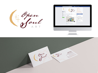 Open Soul Art (Logo and Brand Design) art business brand brand design branding graphic design logo logo design