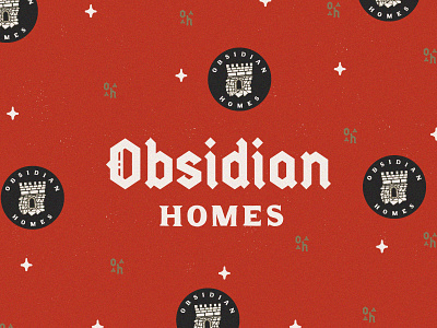 Obsidian Homes Ltd. brand brand identity brand logo branding construction brand contracting contracting logo design graphic design logo logo design typography vector